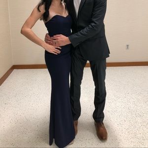 Navy Blue Mermaid dress